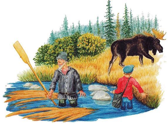 Сказки зверолова: Водяной конь (сказка) лось