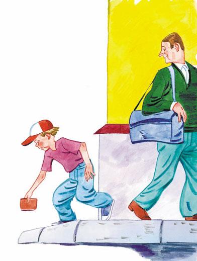 Находка (стих Сергея Михалкова) мальчик нашел на улице кошелек