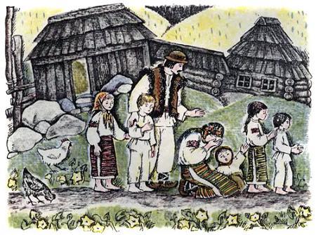 Про бедного человека и Вороньего царя