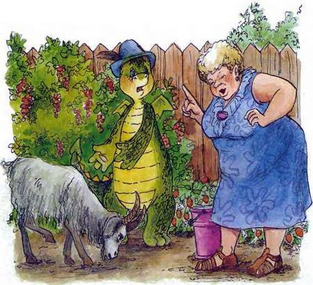 Дракоша и коза