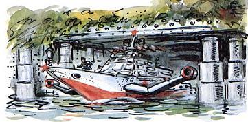 Подводные береты (фантастическая повесть) скоростной военный катер