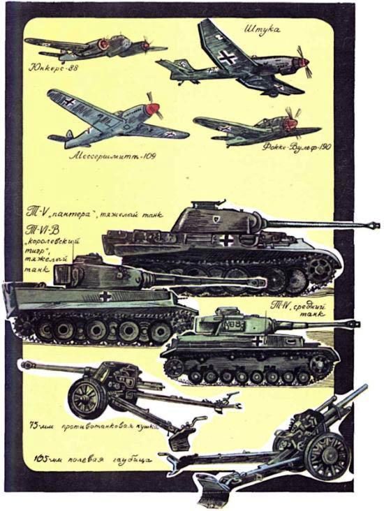 Военная техника немецко-фашистской армии